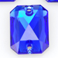 SWAROVSKI® ELEMENTS (3252) Emerald Cut Sew-on Rhinestones 20x14mm Majestic Blue