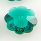 SWAROVSKI® ELEMENTS 3700 Marguerite Flower Beads 6mm Emerald (Unfoiled)