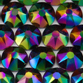 SWAROVSKI® ELEMENTS 2088 Flat Back Rhinestones 16ss Crystal Rainbow Dark