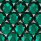 SWAROVSKI® ELEMENTS 2058 Flat Back Rhinestones 7ss Emerald