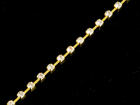 VALUE BRIGHT™ Single Cupchain with 4-Prong Gold Setting and 14ss Round Stone - Crystal Clear Foiled