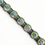 VALUE BRIGHT™ Plastic Rhinestone Banding 1 Row PP26 (SS13) Crystal AB - Khaki