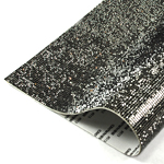 VALUE BRIGHT™ Rhinestone Mesh Self-Adhesive Sheet - SS08 40x24cm Jet Hematite