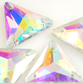 VALUE BRIGHT&trade; Sew-on 23mm Triangle (3270) Crystal AB