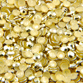 VALUE BRIGHT™ 7008 Hot Fix Metal Octagons 3mm Gold