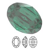 Preciosa® Oval MAXIMA - 8x6mm Emerald