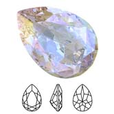 Preciosa® Baroque Pear MAXIMA - 14x10mm Crystal AB