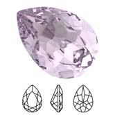 Preciosa® Baroque Pear MAXIMA - 14x10mm Light Amethyst