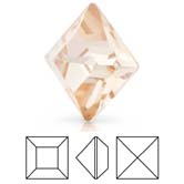 Preciosa® Square MAXIMA - 1.5x1.5mm Crystal Honey