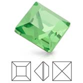 Preciosa® Square MAXIMA - 2x2mm Peridot