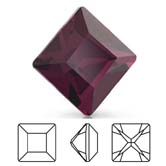 Preciosa® Square MAXIMA - 5x5mm Amethyst