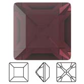 Preciosa® Square MAXIMA - 5x5mm Burgundy