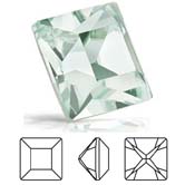 Preciosa® Square MAXIMA - 8x8mm Chrysolite