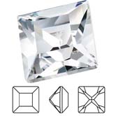 Preciosa® Square MAXIMA - 5x5mm Crystal Clear