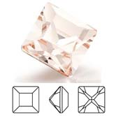 Preciosa® Square MAXIMA - 6x6mm Light Gold Quartz