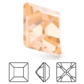 Preciosa® Square MAXIMA - 6x6mm Light Peach