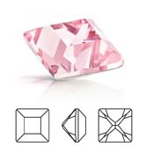 Preciosa® Square MAXIMA - 6x6mm Light Rose