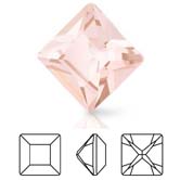 Preciosa® Square MAXIMA - 6x6mm Vintage Rose