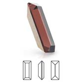 Preciosa® Baguette MAXIMA - 4x2mm Burgundy