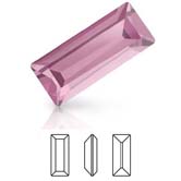 Preciosa® Baguette MAXIMA - 5x2.5mm Light Amethyst