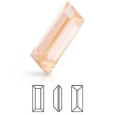 Preciosa® Baguette MAXIMA - 4x2mm Light Peach