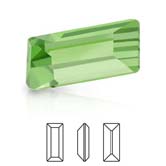 Preciosa® Baguette MAXIMA - 5x2mm Peridot