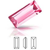 Preciosa® Baguette MAXIMA - 5x2mm Rose