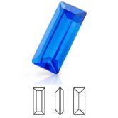 Preciosa® Baguette MAXIMA - 5x2mm Sapphire