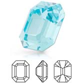 Preciosa® Octagon MAXIMA - 12x10mm Aqua Bohemica