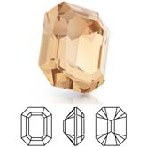 Preciosa® Octagon MAXIMA - 10x8mm Light Colorado Topaz