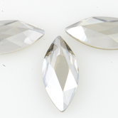 SWAROVSKI® ELEMENTS (2201) Marquise Flat Back 8x3.5mm Crystal Silver Shade