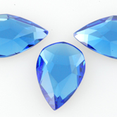 SWAROVSKI® ELEMENTS (2303) Pear Flat Back 8x5mm Sapphire