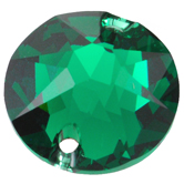 SWAROVSKI® ELEMENTS (3288) XIRIUS Sew-on Rhinestones 12mm Emerald