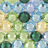 SWAROVSKI® ELEMENTS 2088 Flat Back Rhinestones 16ss Spring Mix