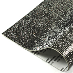 VALUE BRIGHT™ Rhinestone Mesh Self-Adhesive Sheet - SS08 40x24cm Jet Hematite