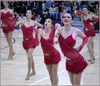Valencia High School Dance Team Shops Rhinestone Biz